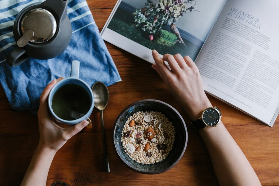 morning routine
